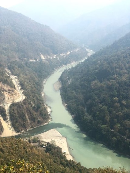 Kalimpong 7Th Mile View Point Portrait Image